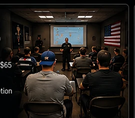 Wright Firearms Training classroom